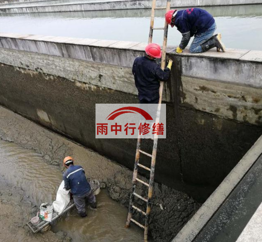 大渡口污水池变形缝堵漏